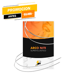 Arco Niti Cuadrado OV- 10/Pack