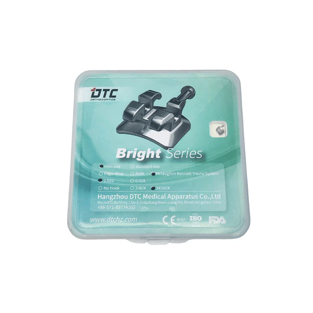 Brackets Bright Series Mini .022 DTC