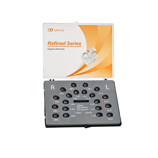 Brackets Zafiro 345 w/hooks 0,022- 20pcs