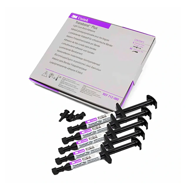 Transbond Plus Adhesivo Para Bandas 5 Jeringas