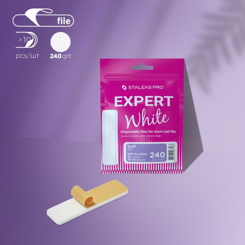 STALEKS Lima Buffer Adhesivo Repuesto #240 EXPERT 51 – 10 pc
