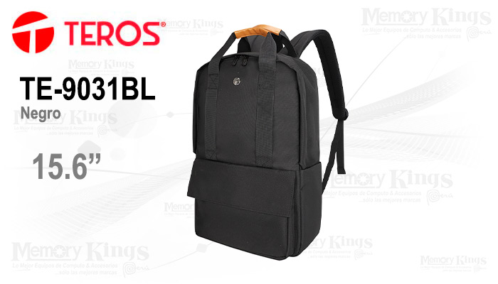 Mochila Teros City II TE-9031BL para laptop de 15.6 pulgadas
