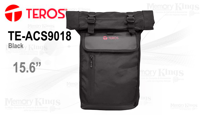 Mochila Teros Vision Gaming TE-ACS9018BK de 15.6 negra
