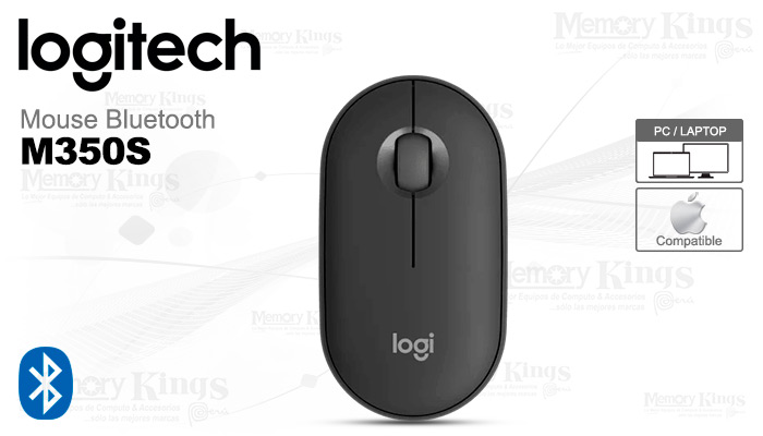 Mouse Logitech Pebble 2 M350s Bluetooth grafito