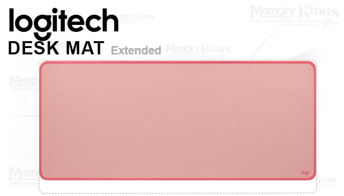 Mouse pad Logitech Desk Mat XL rosa 700 × 300 mm