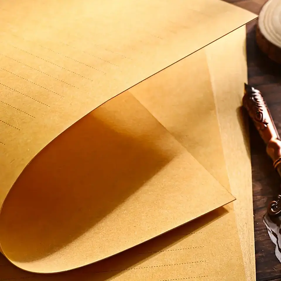 Papel Block de Notas - Papel Tipo Kraft con líneas 5