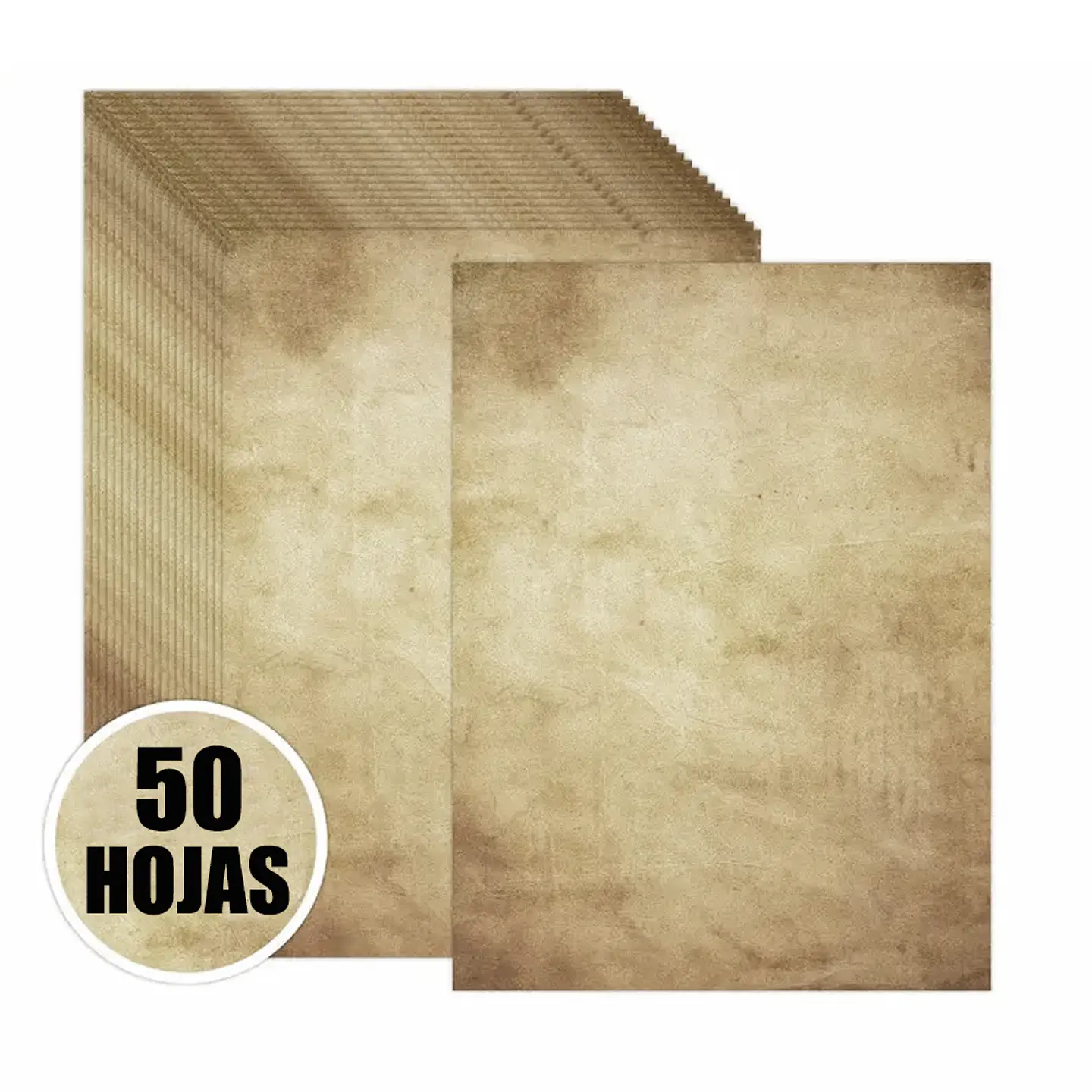 Papel Vintage Antiguo - Clásico Modelo B 3