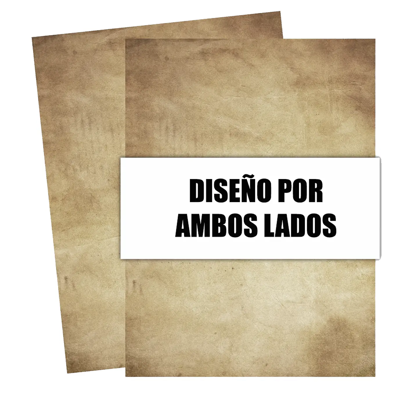 Papel Vintage Antiguo - Clásico Modelo B 4