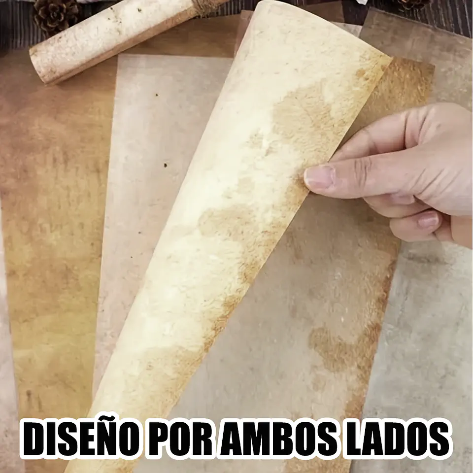 Papel Vintage Antiguo - Envejecido Modelo A 4