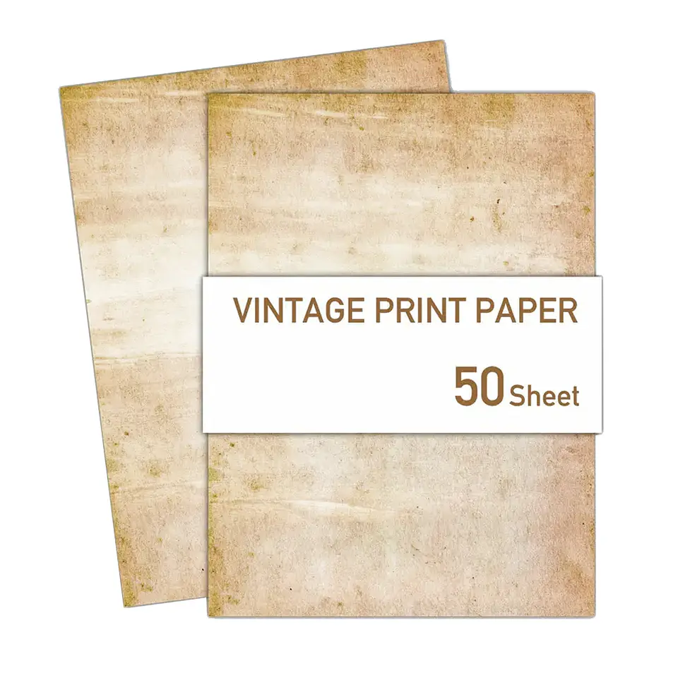 Papel Vintage Antiguo - Envejecido Modelo B 1