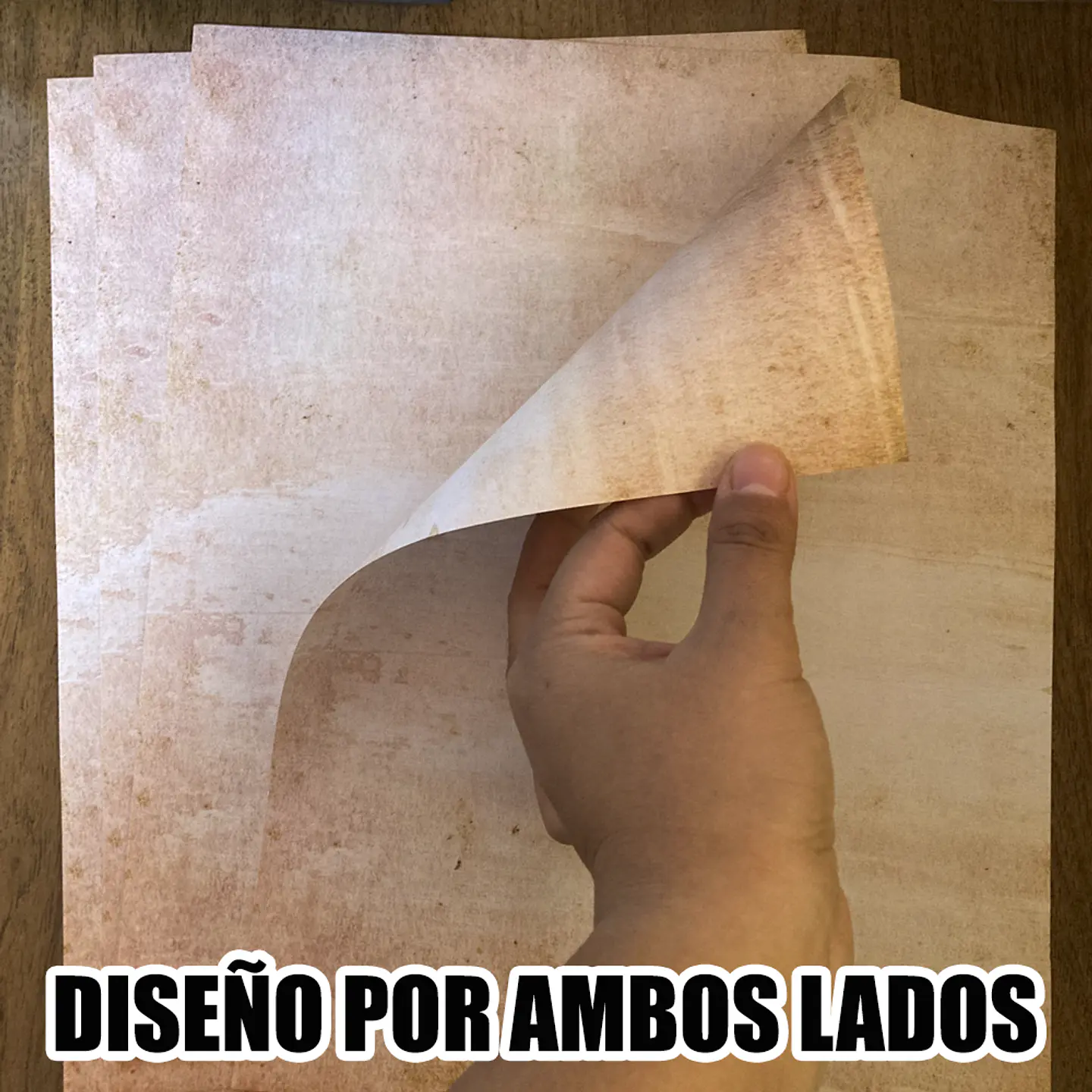 Papel Vintage Antiguo - Envejecido Modelo B 4