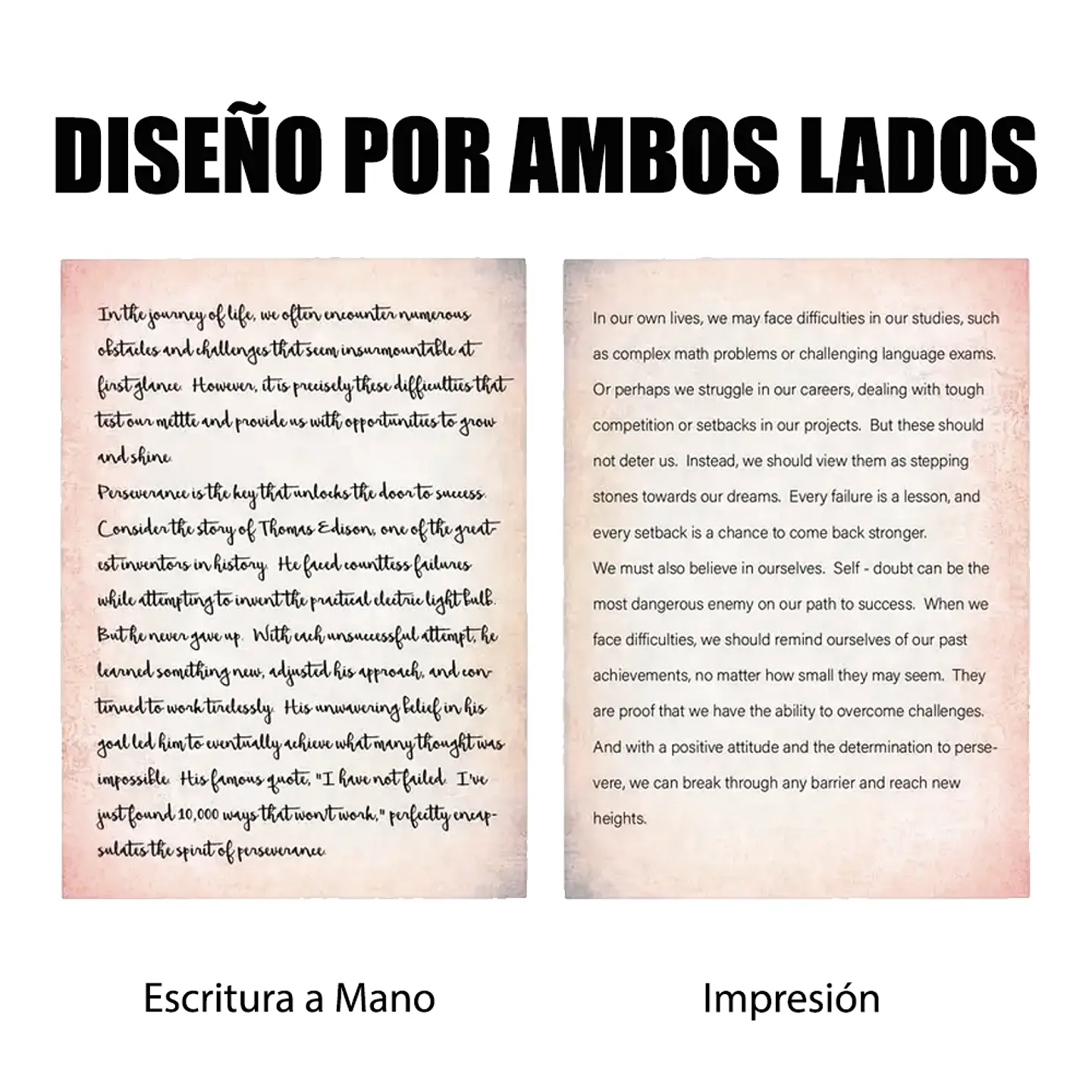 Papel Vintage Claro - Rosa Antiguo 4