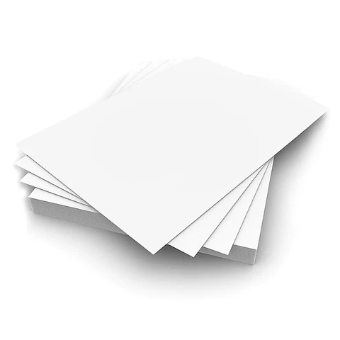 Papel couché brillante 130 g - Tamaño 21x30 cm