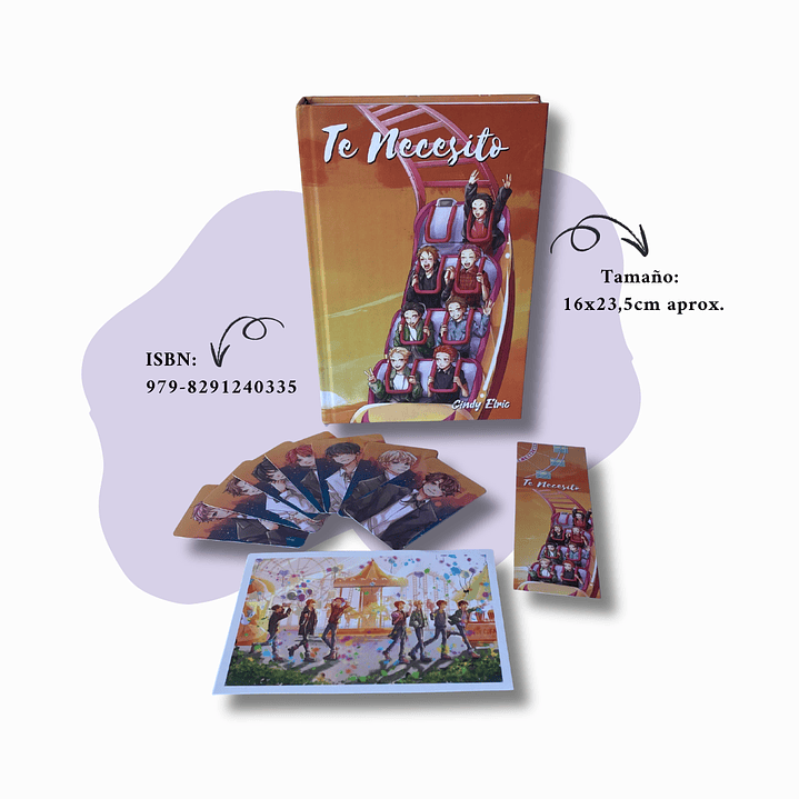 Libro Te Necesito | Cindy Elric 5