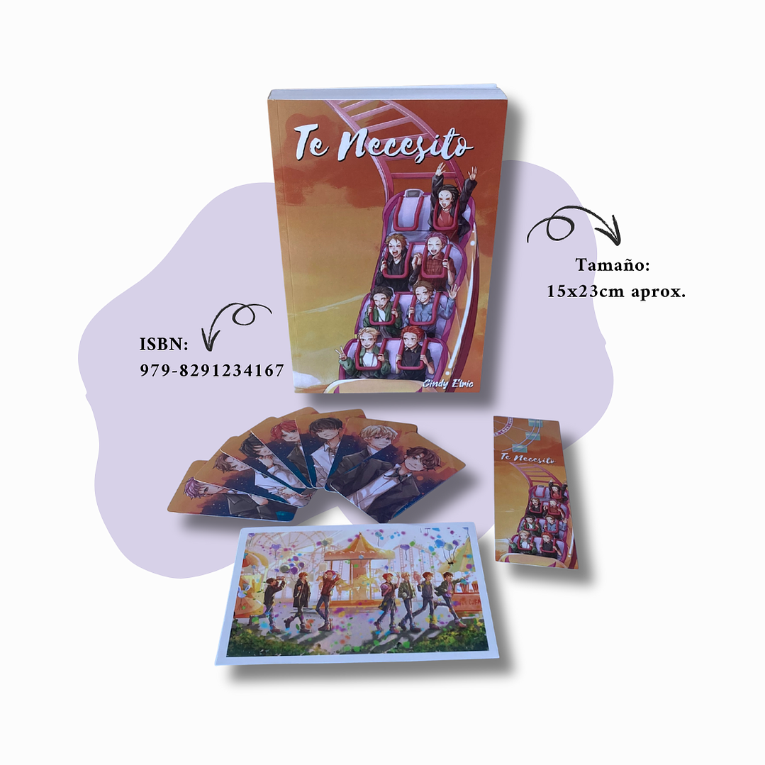 Libro Te Necesito | Cindy Elric 4