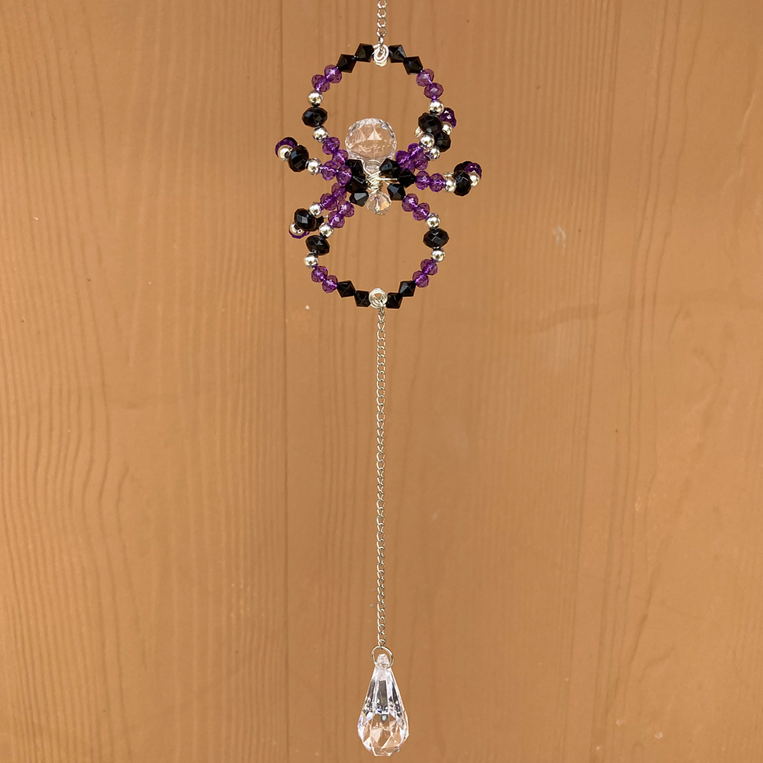 Atrapasol Artesanal - Araña Brillante 3