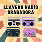 Llavero Radio Grabadora Retro - Miniatura 1