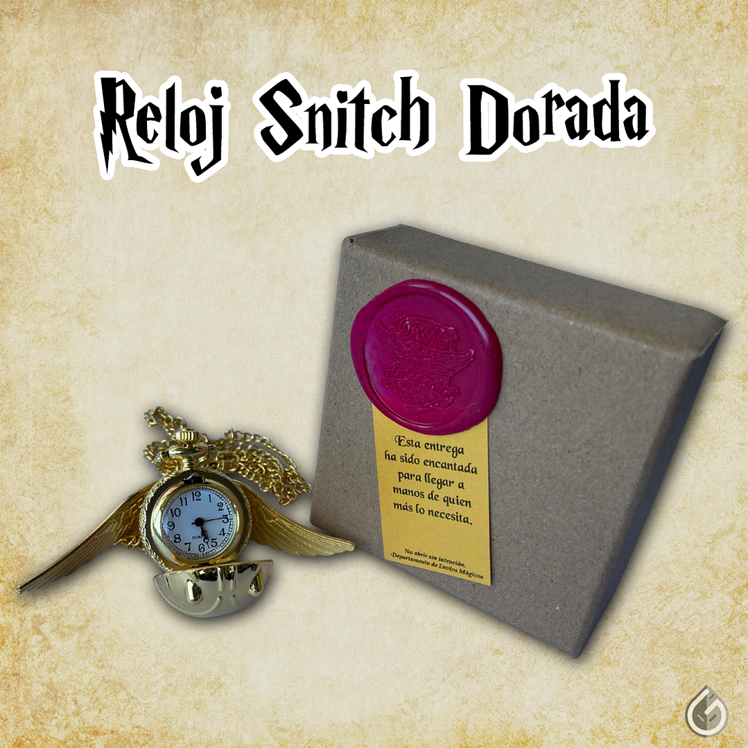 Reloj Snitch Dorada 1