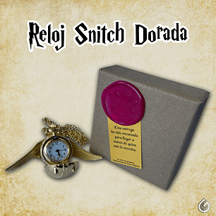 Reloj Snitch Dorada