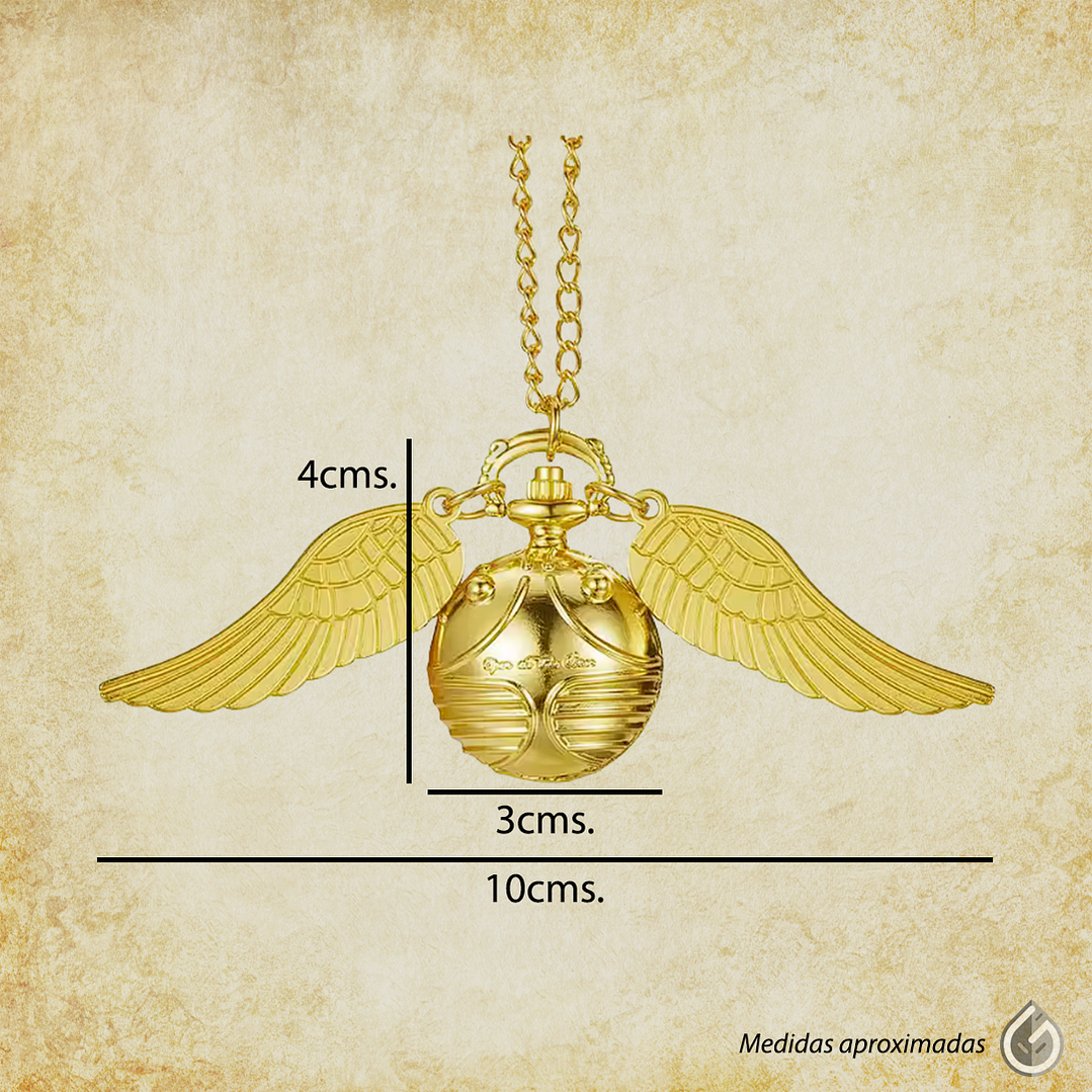 Reloj Snitch Dorada 3