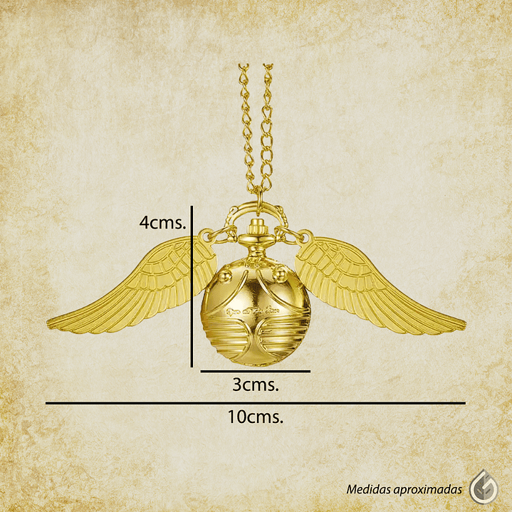 Reloj Snitch Dorada 3