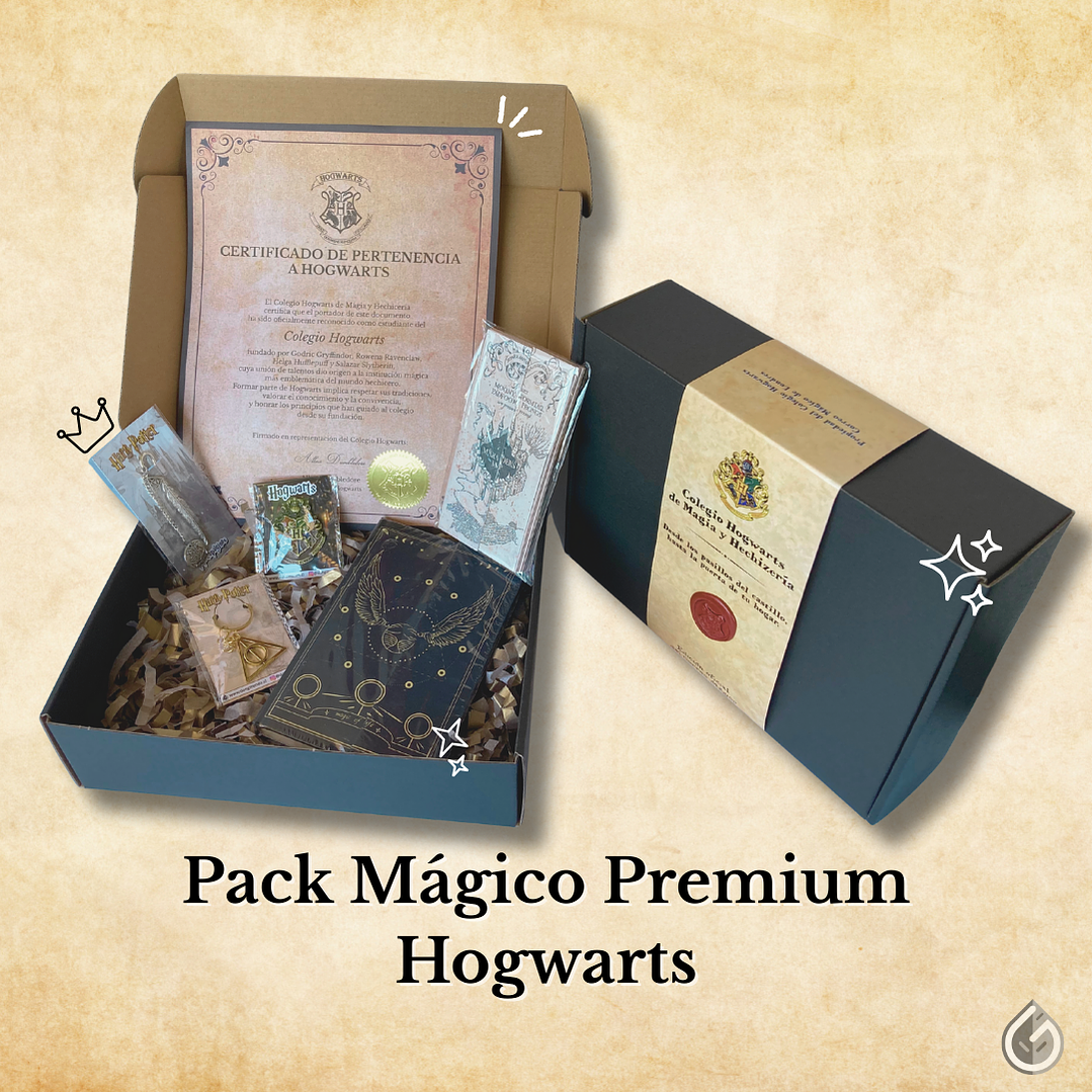 Pack Mágico Premium - Casas de Hogwarts 2