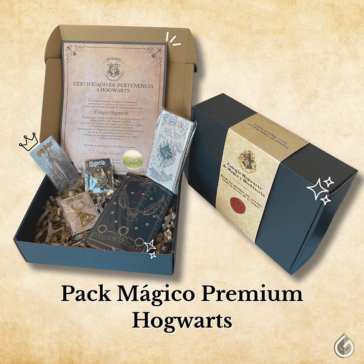 Pack Mágico Premium - Casas de Hogwarts 2