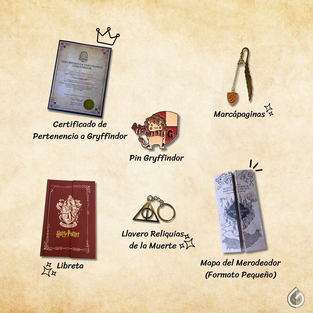 Pack Mágico Premium - Casas de Hogwarts 5
