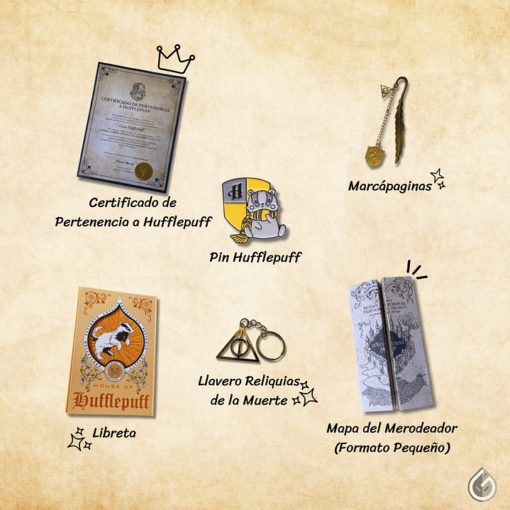 Pack Mágico Premium - Casas de Hogwarts 11