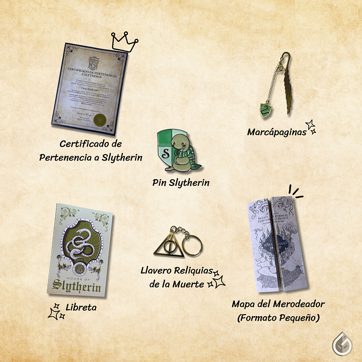 Pack Mágico Premium - Casas de Hogwarts 7