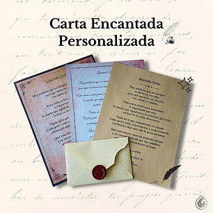 Carta Encantada Personalizada