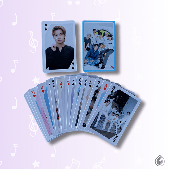 Cartas de Póker BTS - Baraja Coleccionable 2