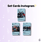 Set Cards Estilo Instagram Kpop - Miniatura 1