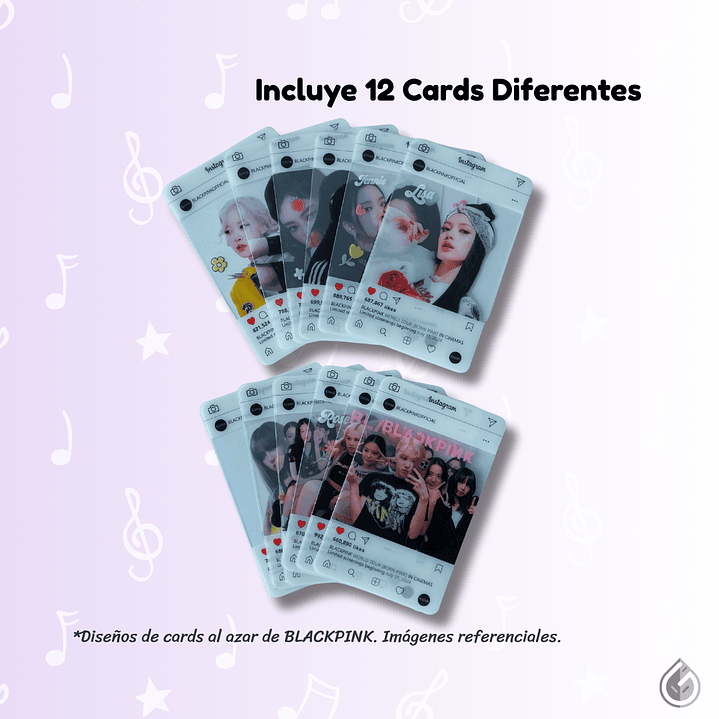 Set Cards Estilo Instagram Kpop 2