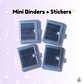 Mini Binder Kpop + Mini Stickers - Miniatura 1