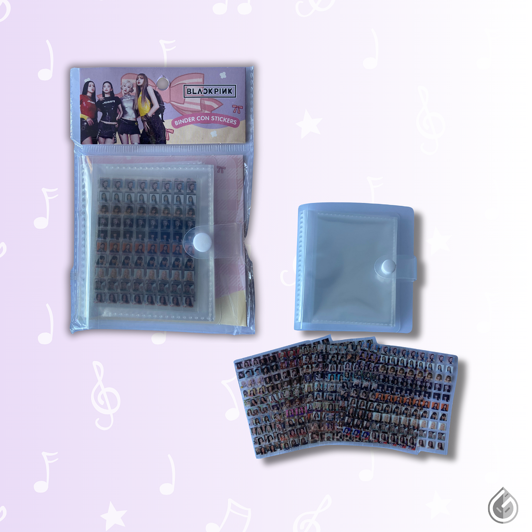 Mini Binder Kpop + Mini Stickers 4