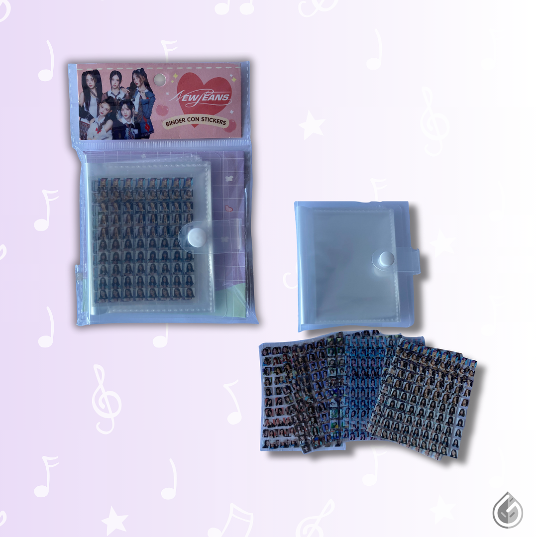 Mini Binder Kpop + Mini Stickers 5