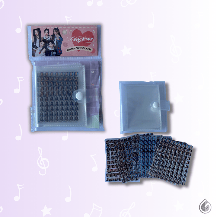 Mini Binder Kpop + Mini Stickers 5