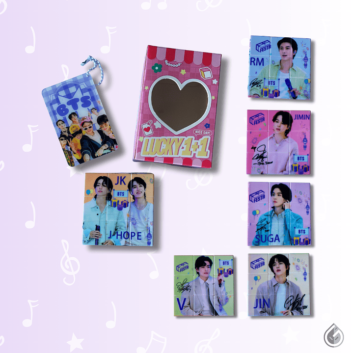 Cubo Rubik Kpop - Diseños Coleccionables 4