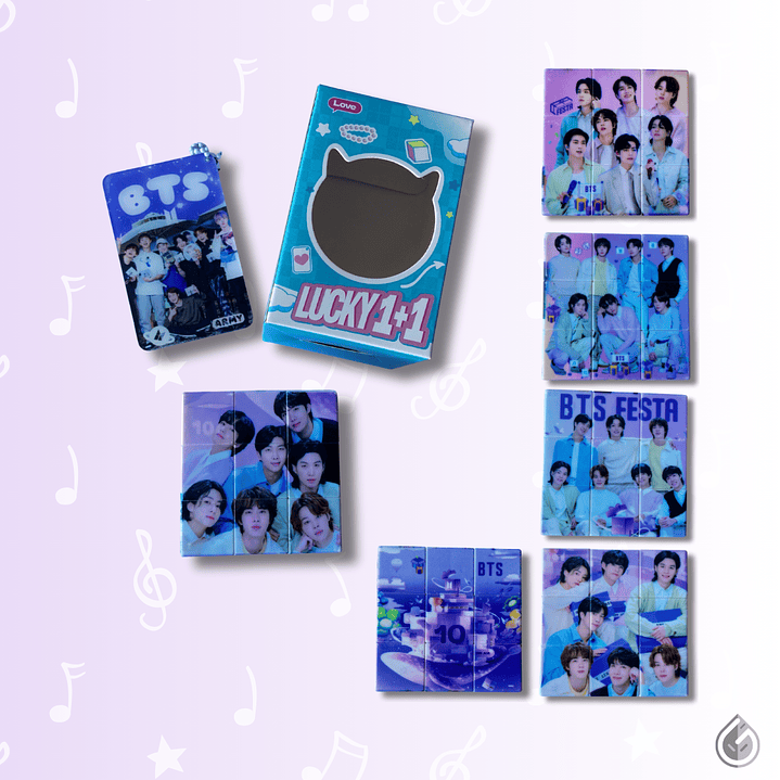 Cubo Rubik Kpop - Diseños Coleccionables 2