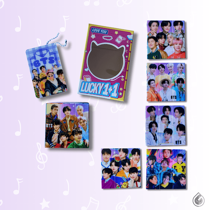 Cubo Rubik Kpop - Diseños Coleccionables 3