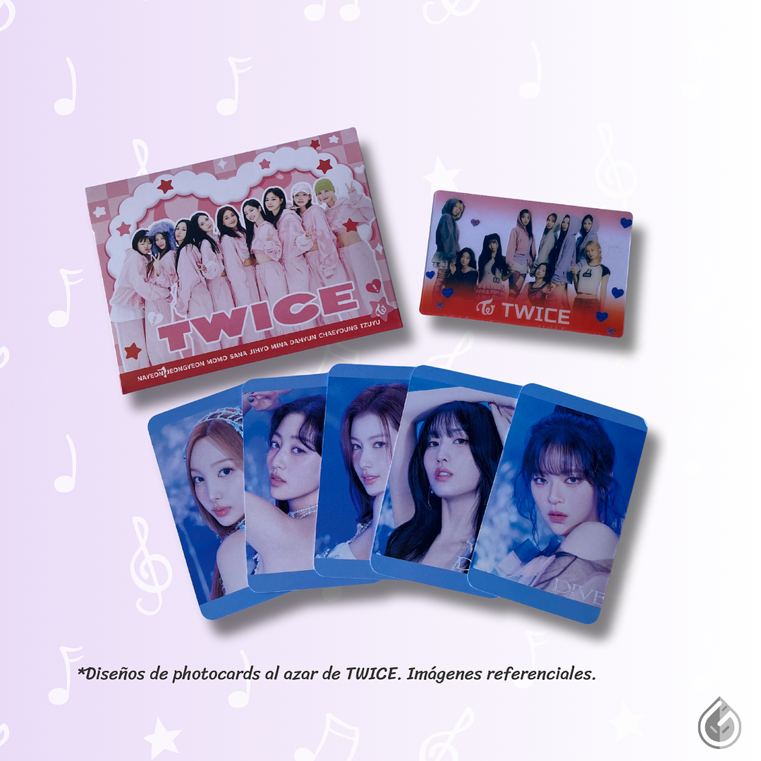 Set Photocards Sorpresa Kpop 5 + 1 2