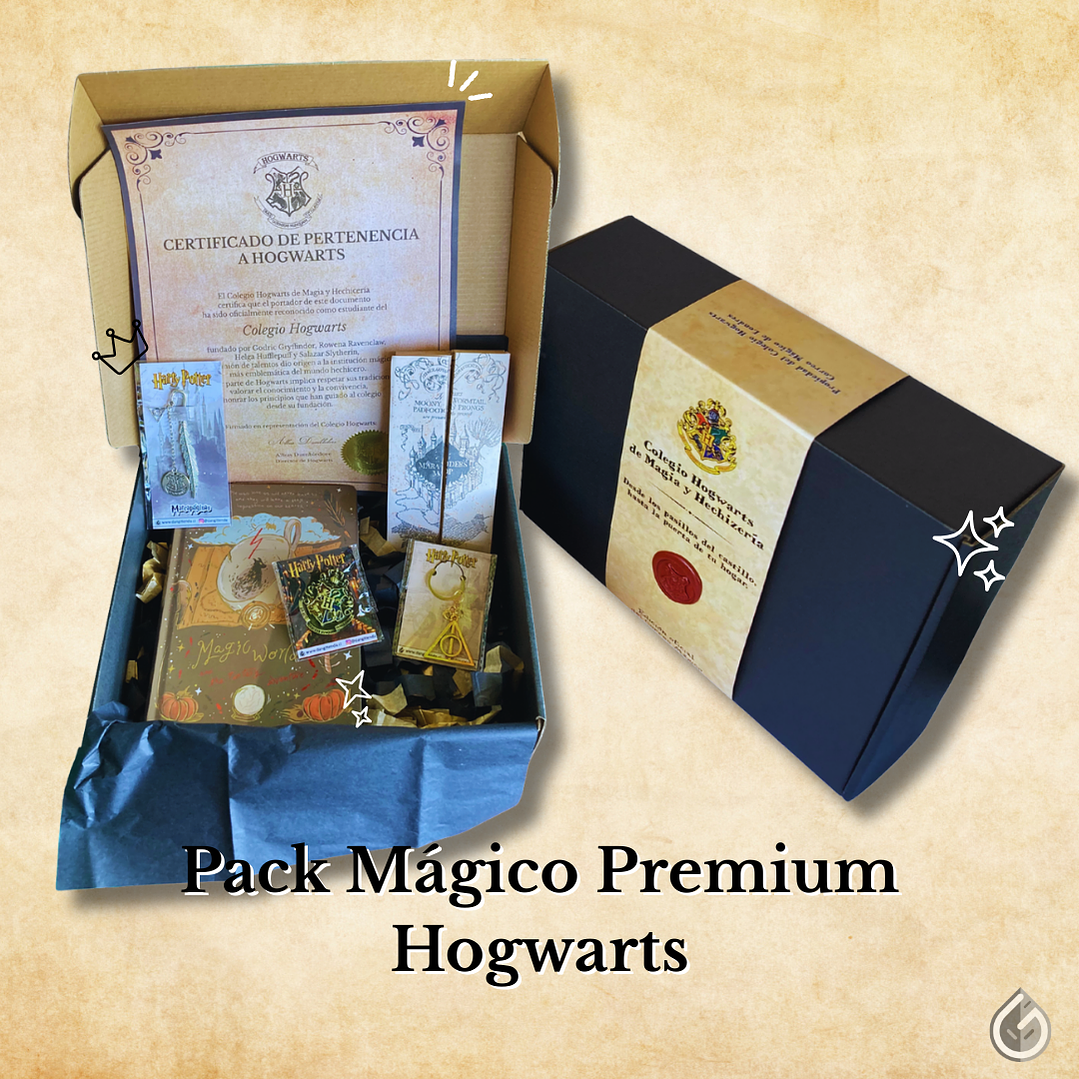Pack Mágico Premium - Casas de Hogwarts 2