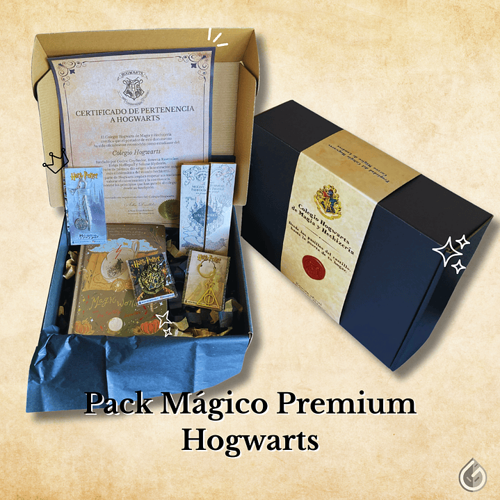 Pack Mágico Premium - Casas de Hogwarts 2