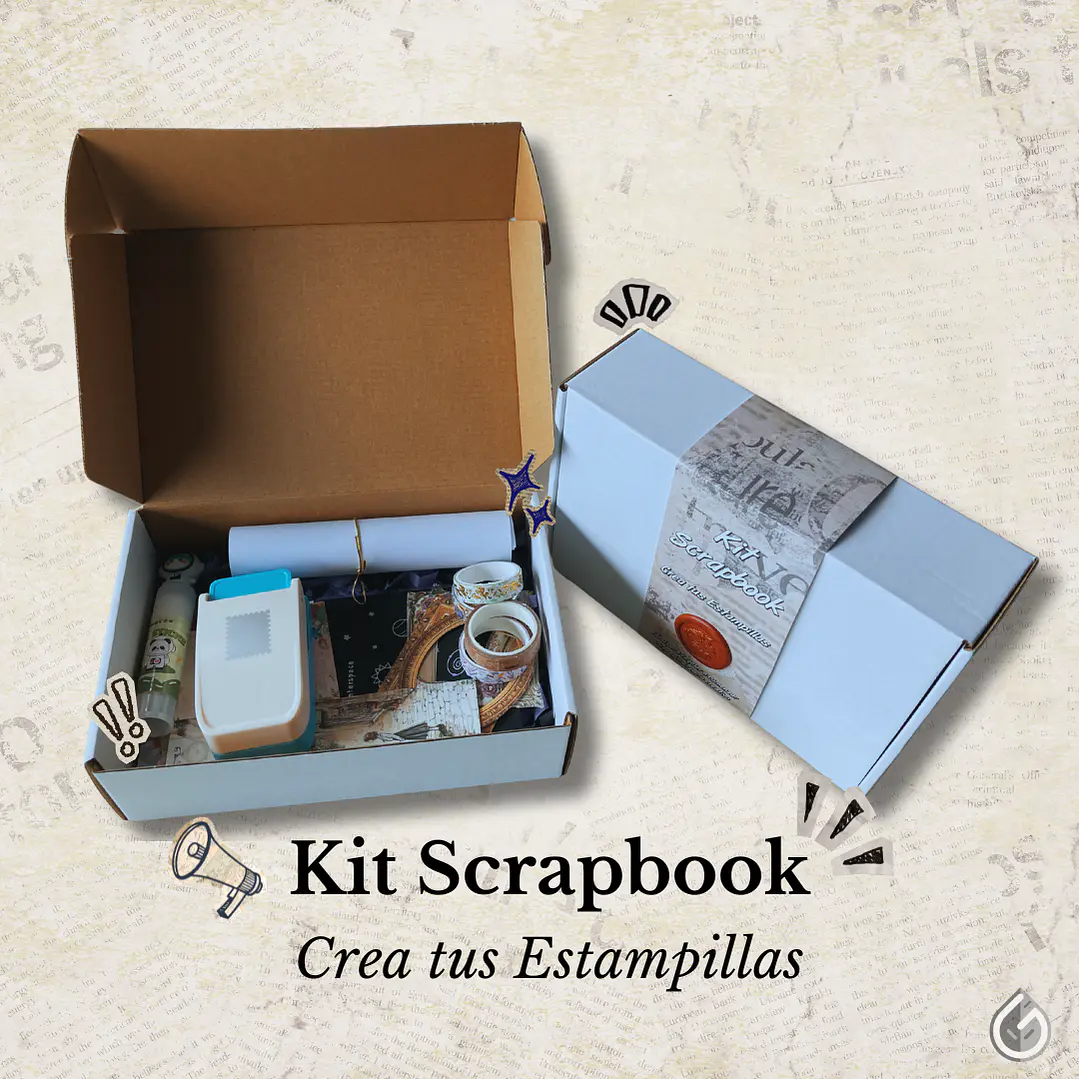 Kit Scrapbook - Crea tus Estampillas 4