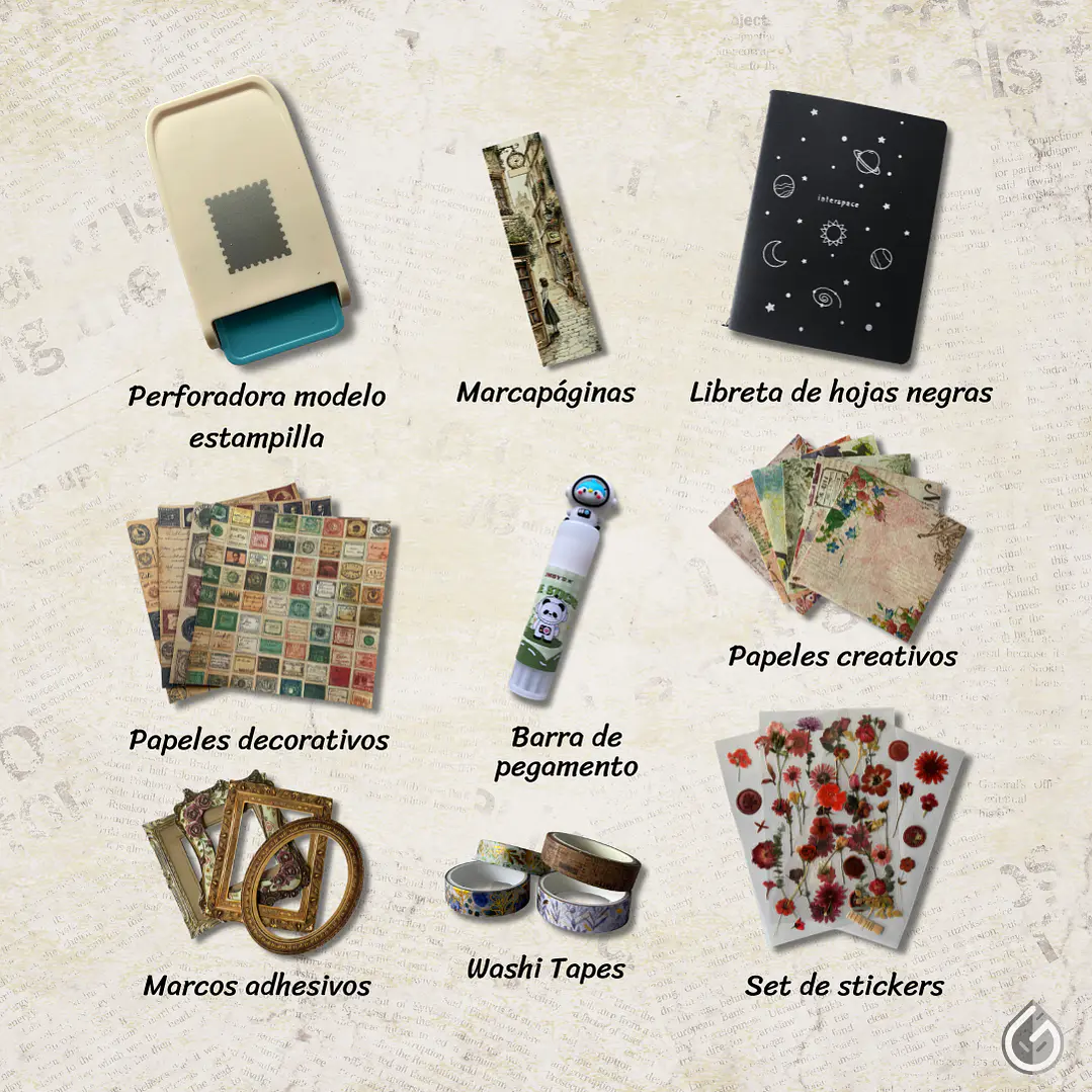 Kit Scrapbook - Crea tus Estampillas 3