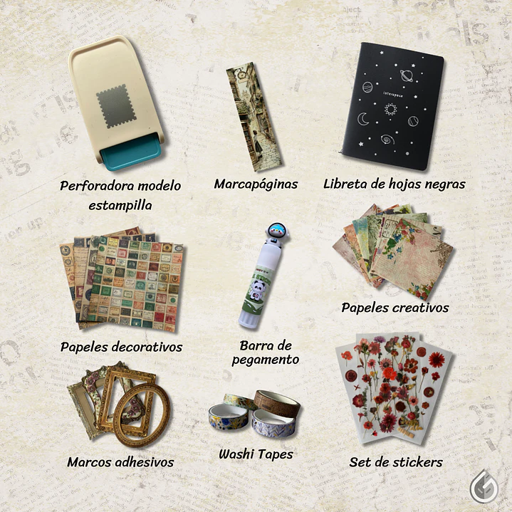 Kit Scrapbook - Crea tus Estampillas 3
