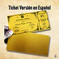 Ticket Hogwarts Express - Edición Premium (100% Personalizado) - Miniatura 3