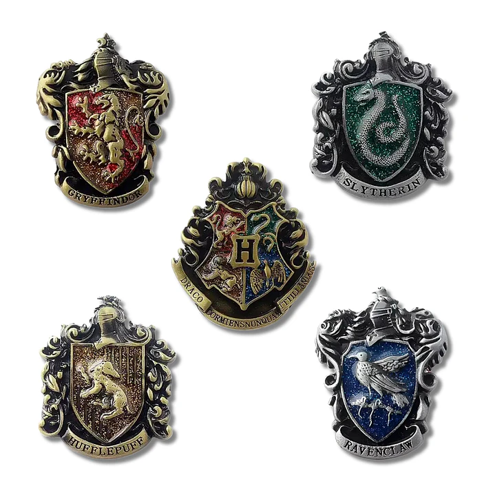 Pins Casas de Hogwarts - Diseños Coleccionables 1
