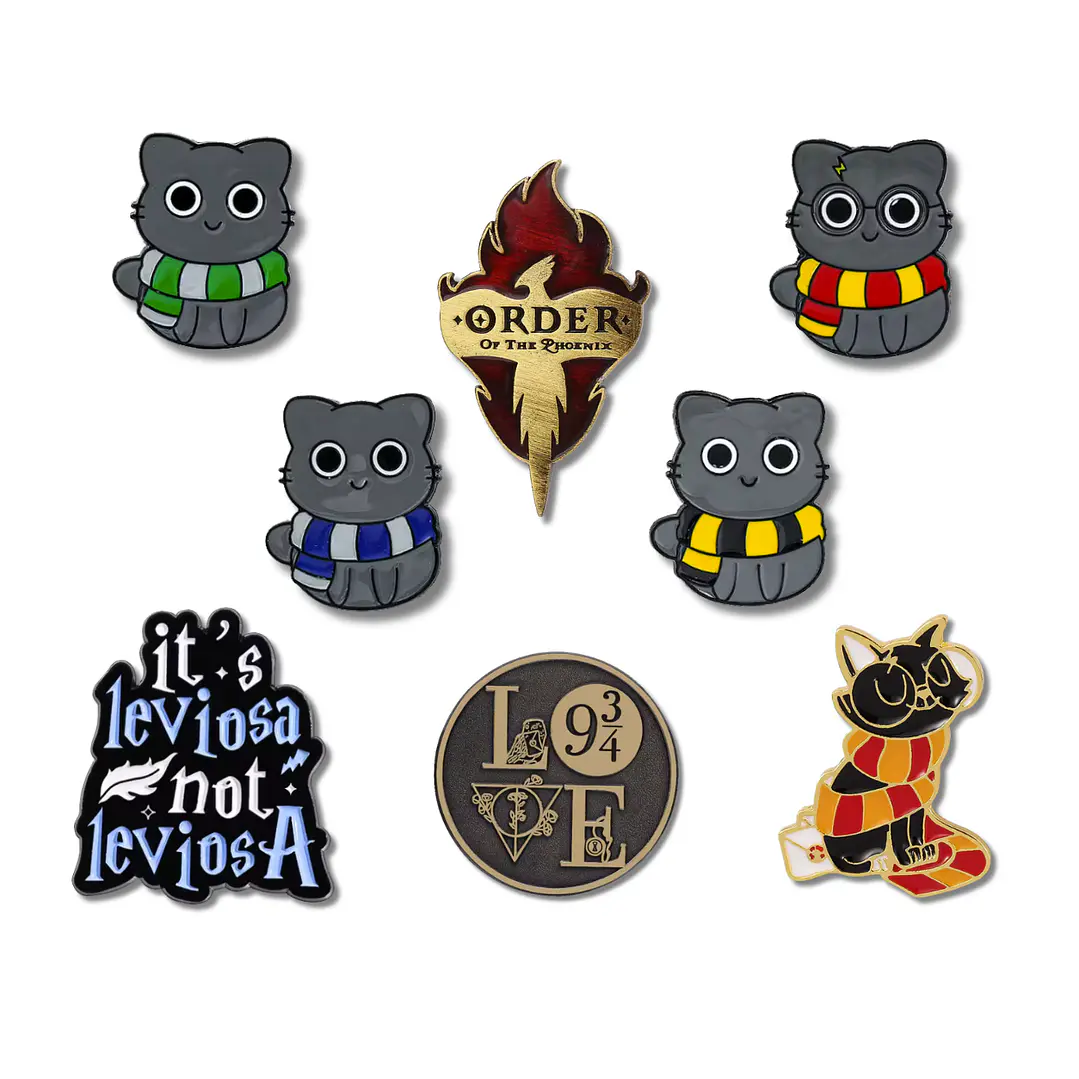 Pins Harry Potter - Diseños Mágicos 1